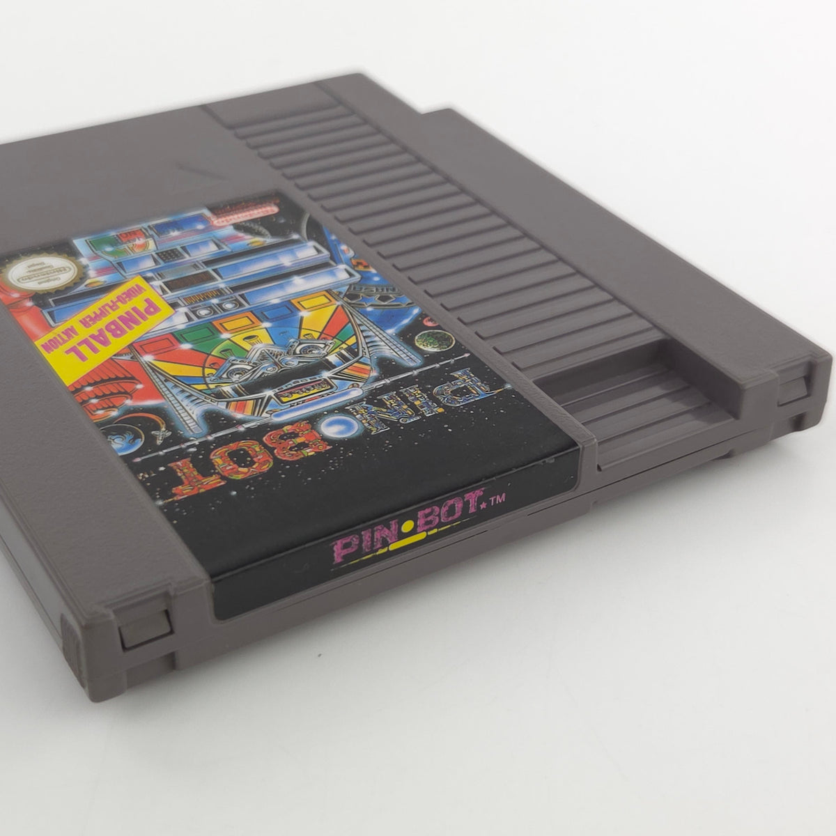 Nintendo NES Spiel Pin Bot Modul mit Schutzhülle NOE