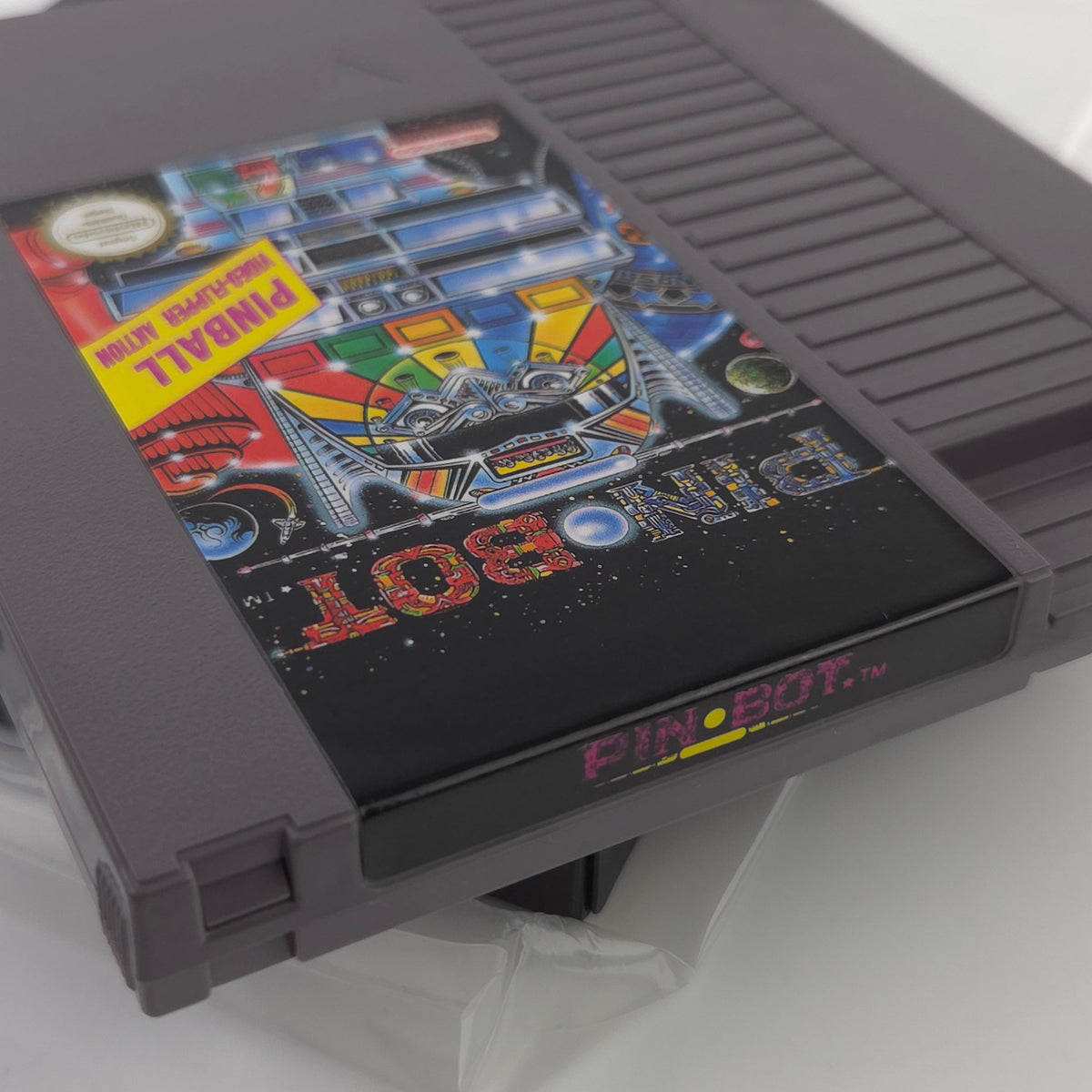 Nintendo NES Spiel – Pin Bot (OVP CIB PAL-B)