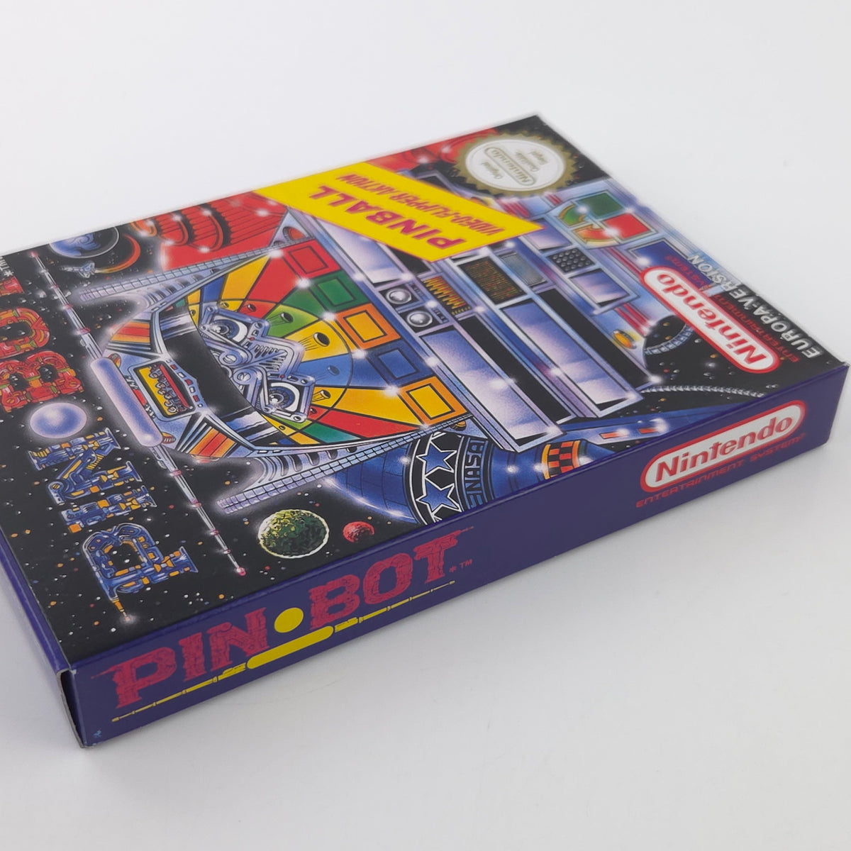 Nintendo NES Spiel – Pin Bot (OVP CIB PAL-B)
