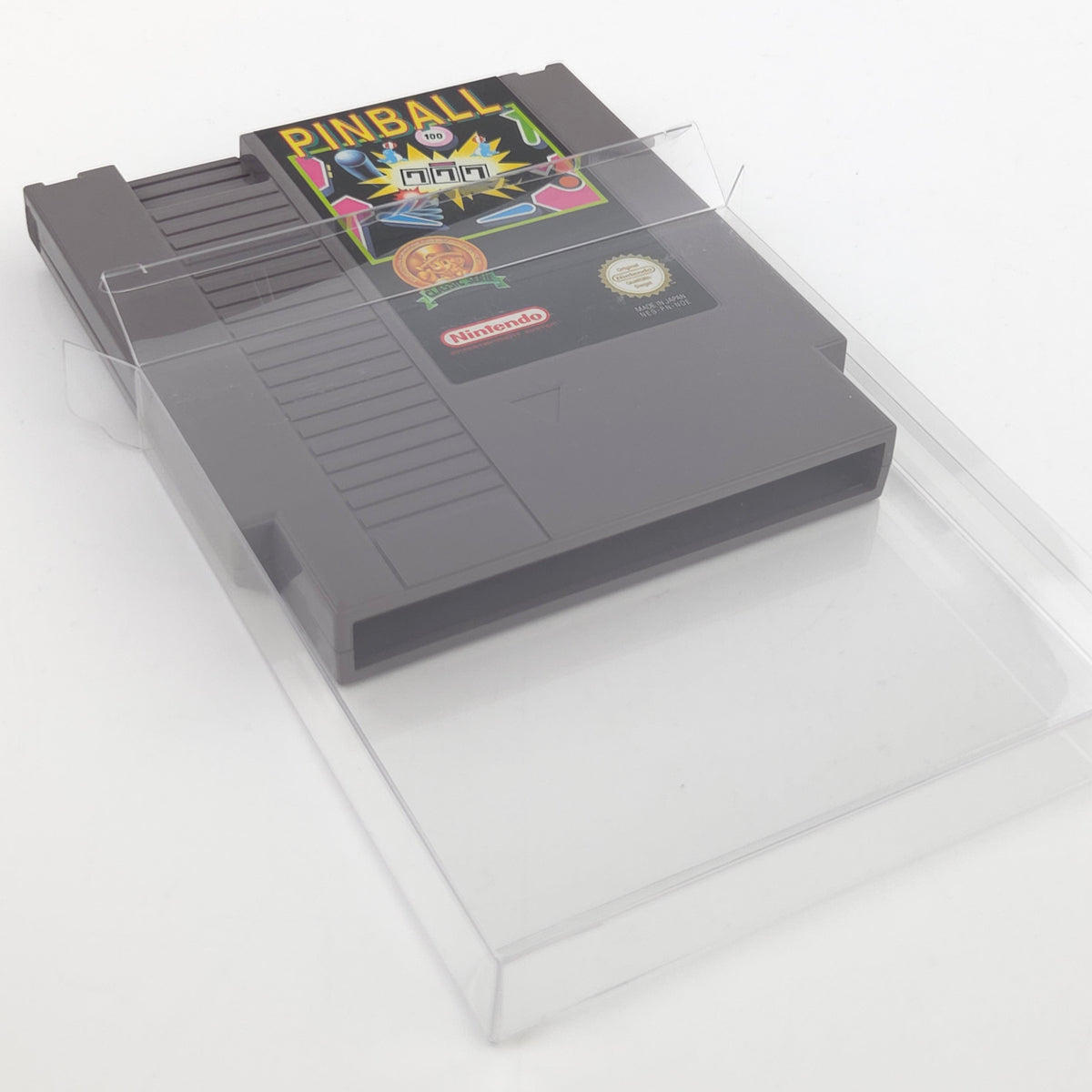 Nintendo NES Spiel Pinball Modul Schutzhülle PAL NOE