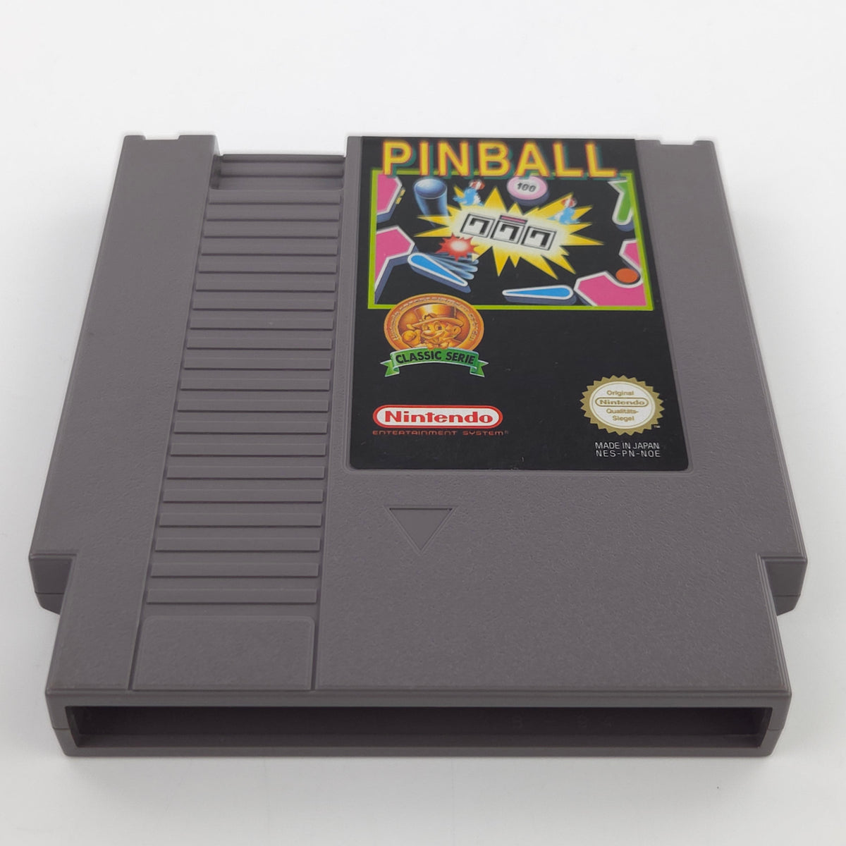 Nintendo NES Spiel Pinball Modul Schutzhülle PAL NOE
