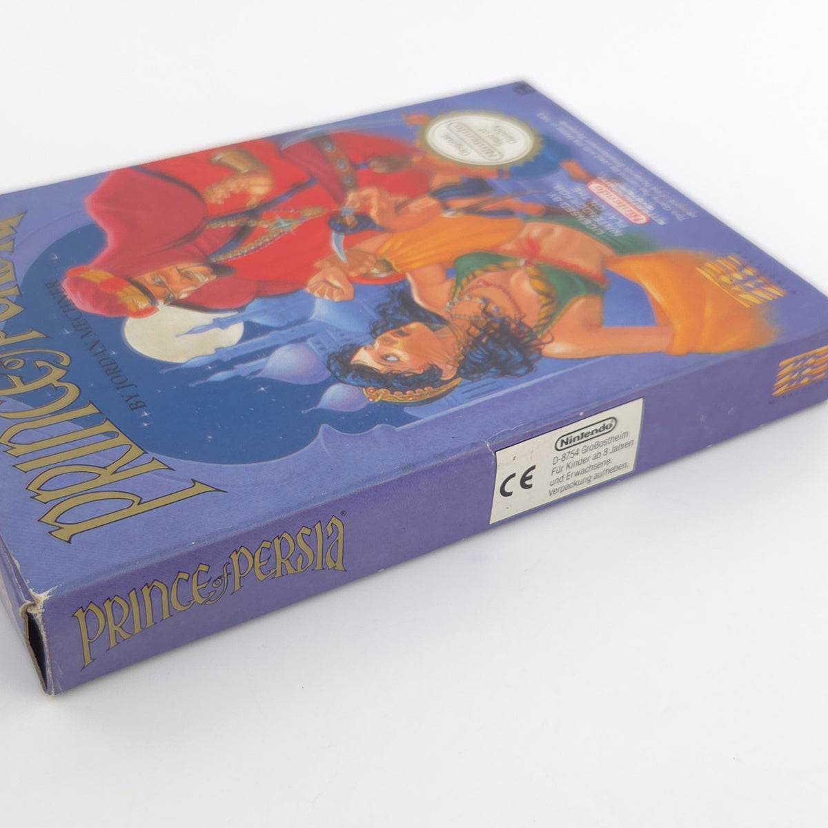 Nintendo NES Spiel Prince of Persia OVP Komplett PAL NOE