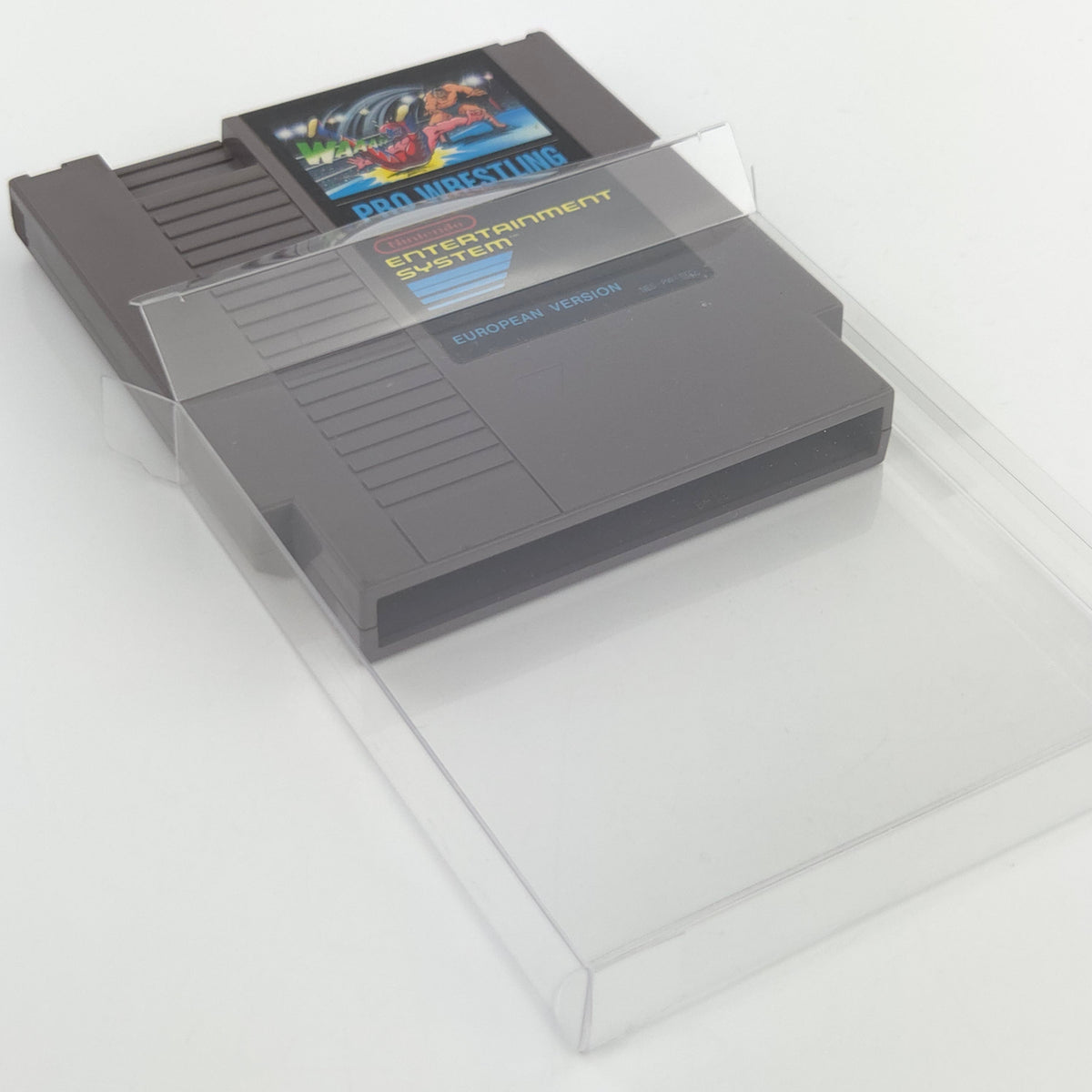 NES Spiel Pro Wrestling Modul Schutzhülle PAL EEC