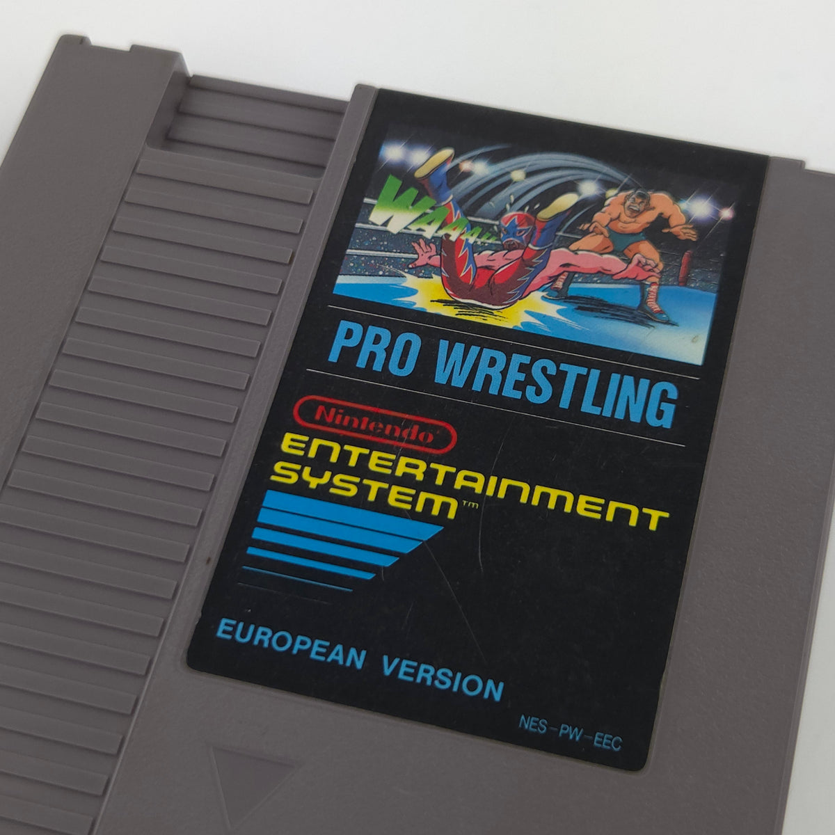 NES Spiel Pro Wrestling Modul Schutzhülle PAL EEC