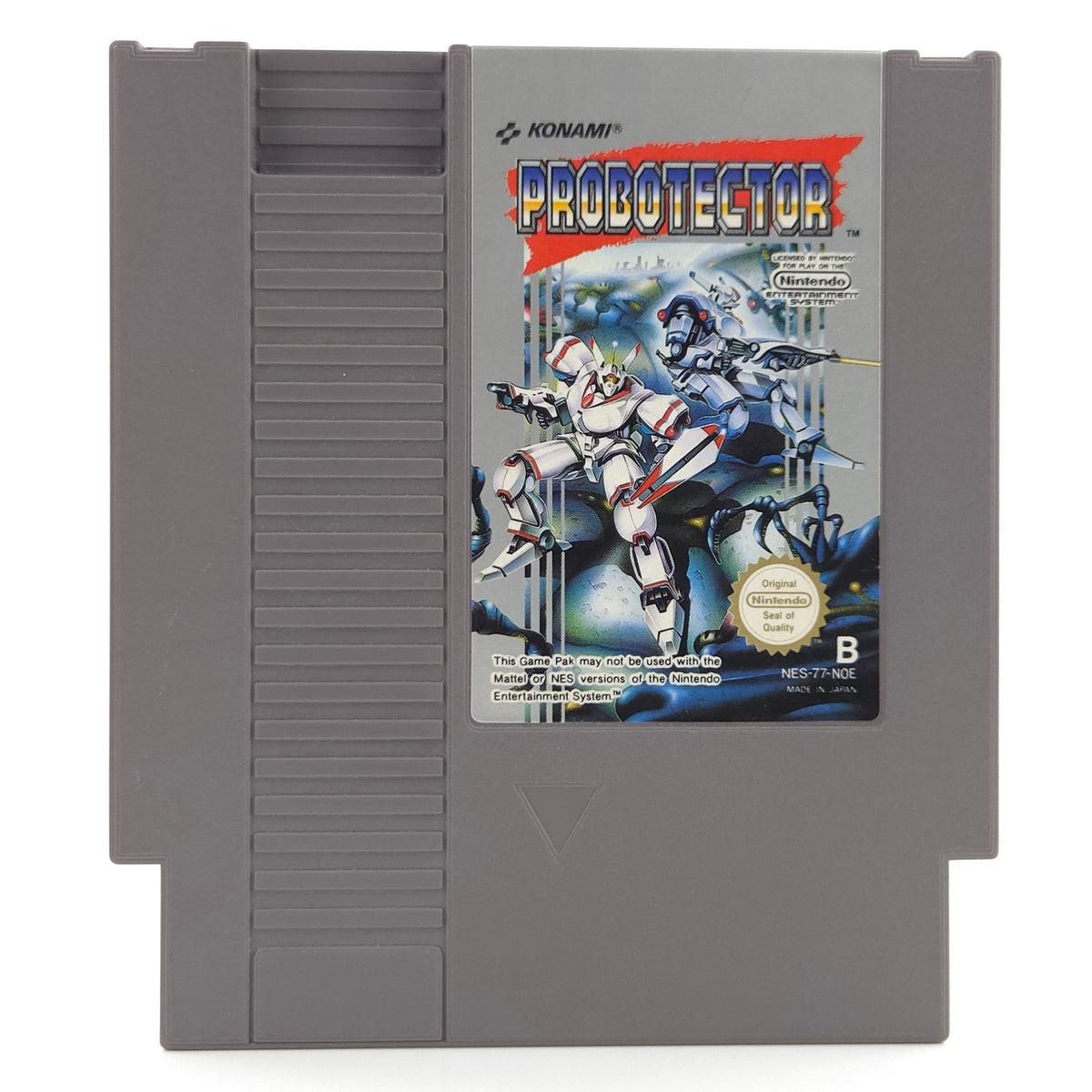 Nintendo NES Spiel Probotector Modul Schutzhülle NOE PAL