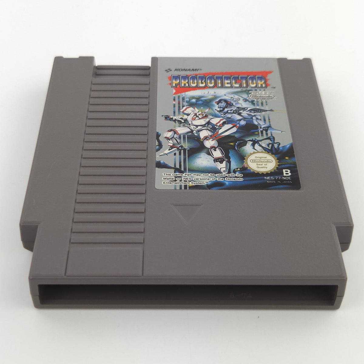Nintendo NES Spiel Probotector Modul Schutzhülle NOE PAL