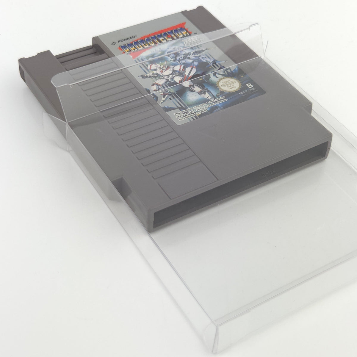 Nintendo NES Spiel Probotector Modul Schutzhülle NOE PAL