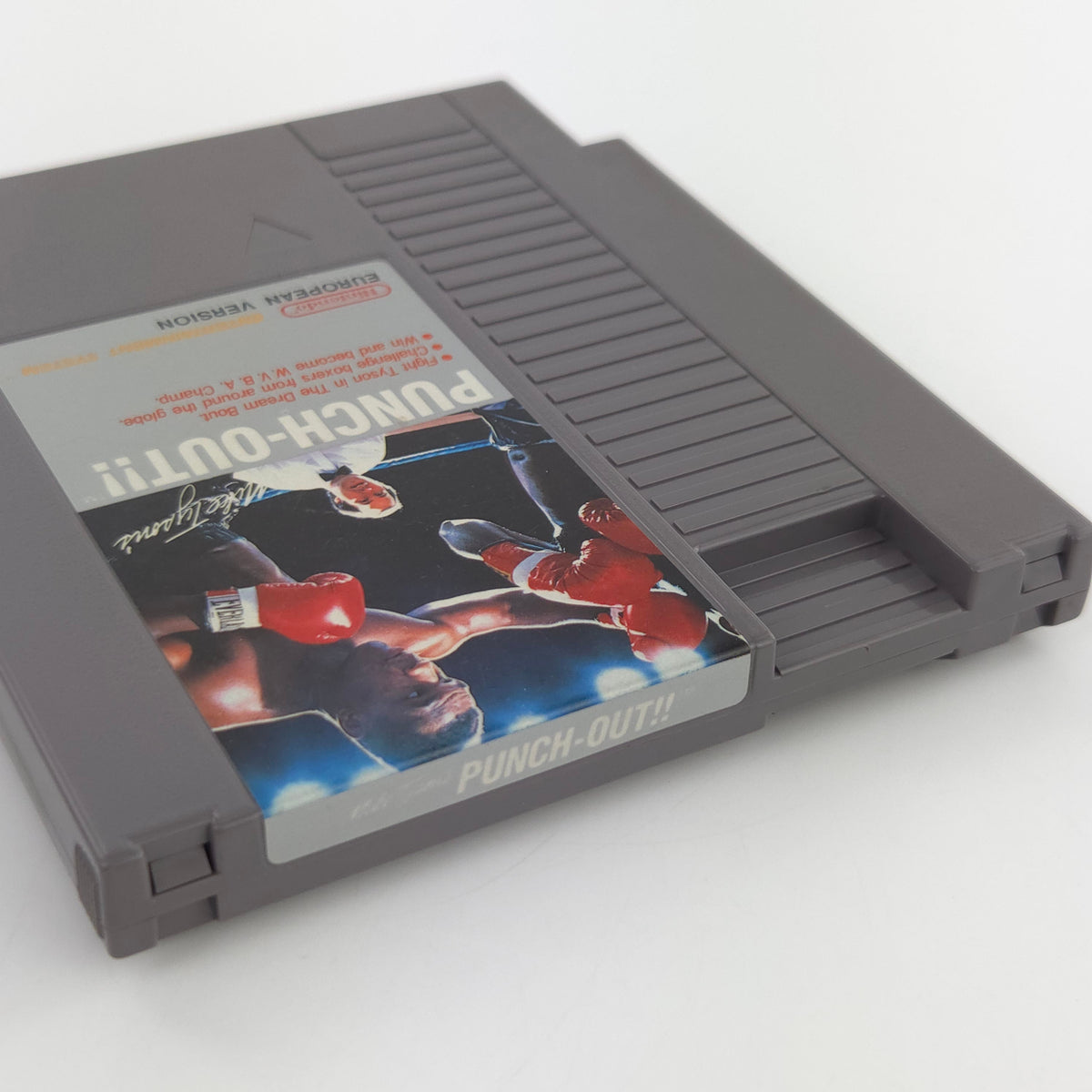 Nintendo NES Spiel Punch Out European Version Schutzhülle