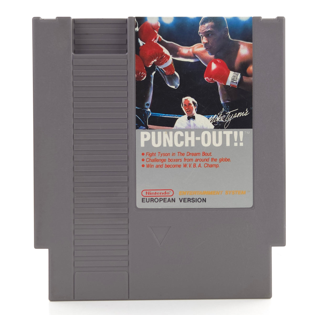 Nintendo NES Spiel Punch Out European Version Schutzhülle