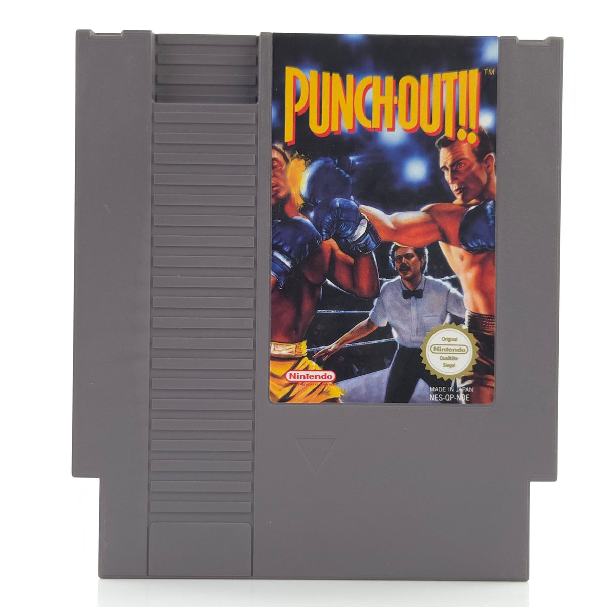 Nintendo NES Spiel Punch-Out!! Modul Schutzhülle PAL NOE