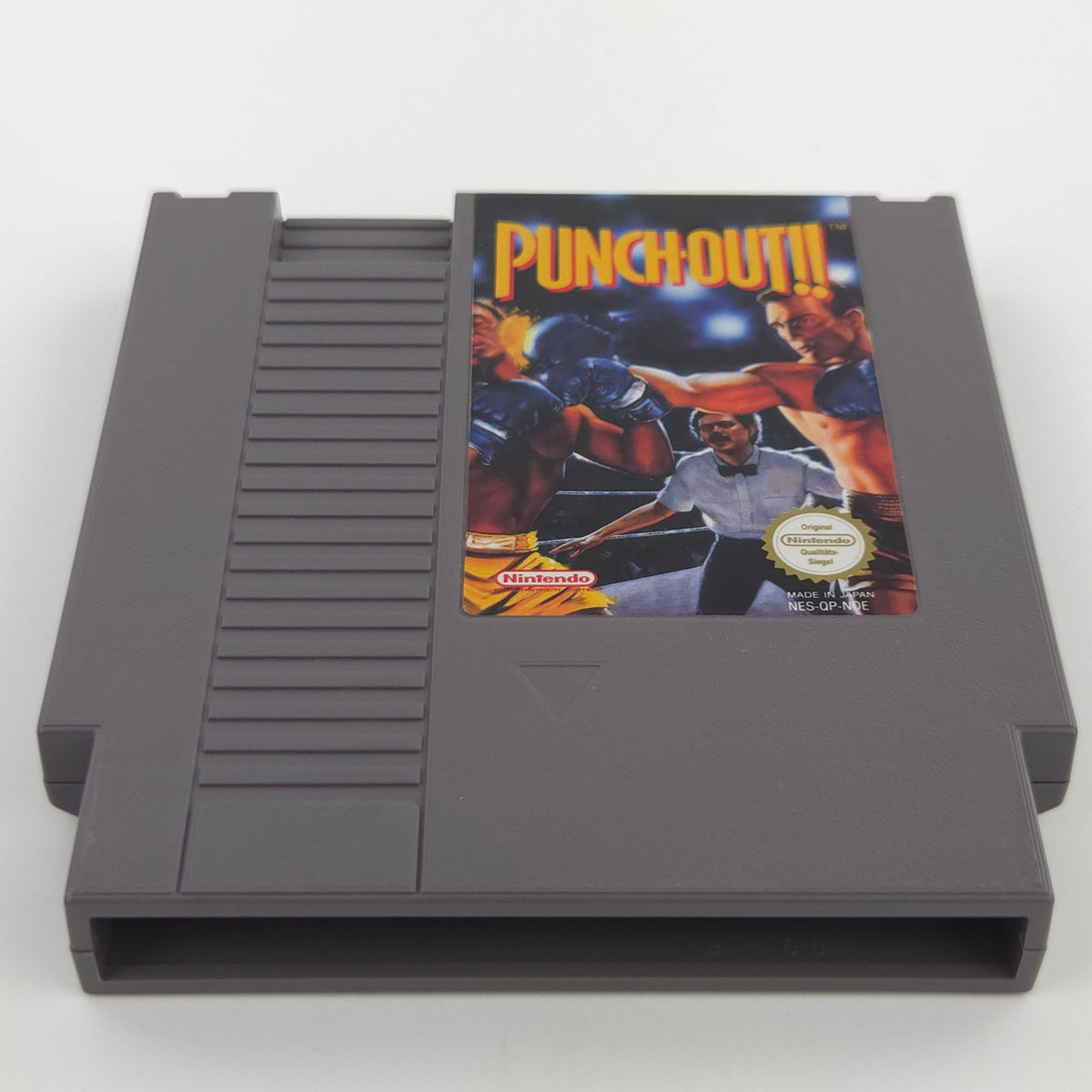 Nintendo NES Spiel Punch-Out!! Modul Schutzhülle PAL NOE