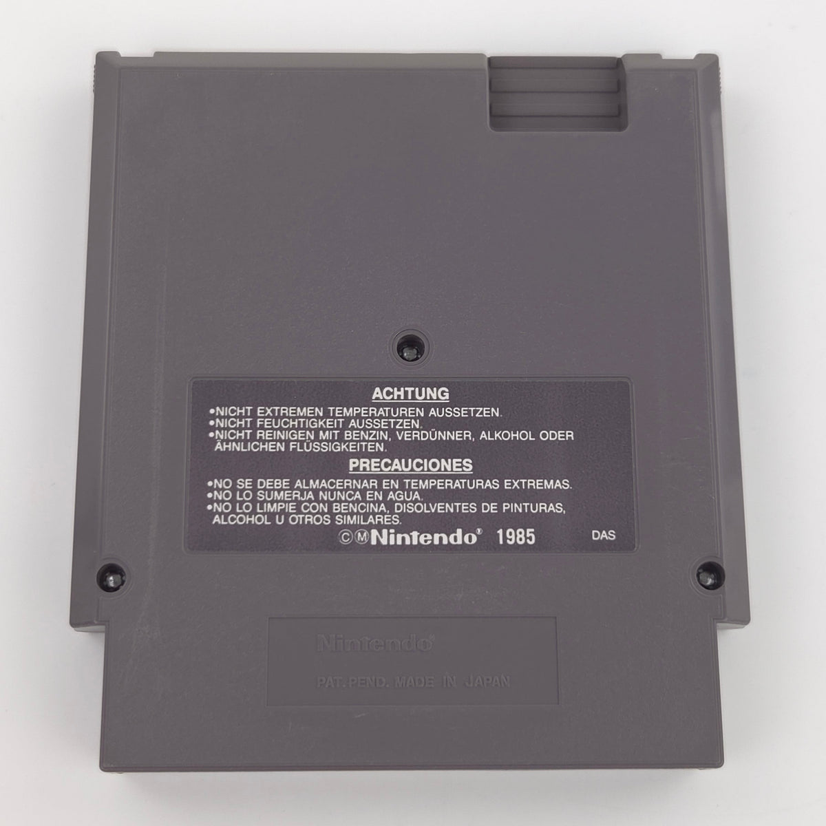 NES Spiel Puzznic Modul Schuber PAL-B NOE Cartridge