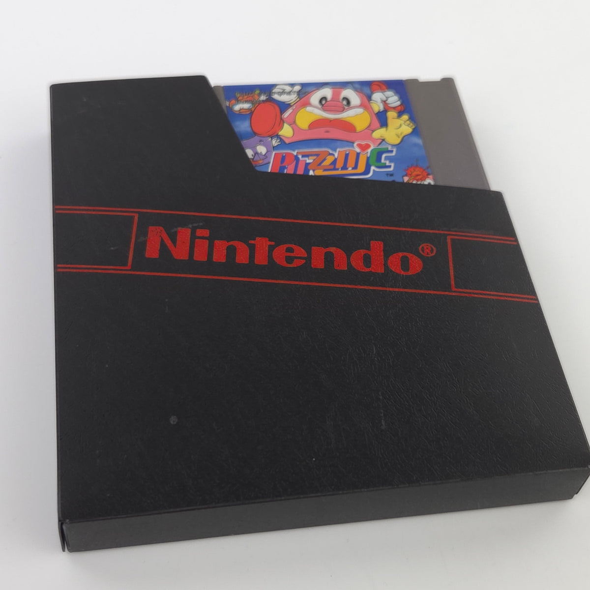 NES Spiel Puzznic Modul Schuber PAL-B NOE Cartridge