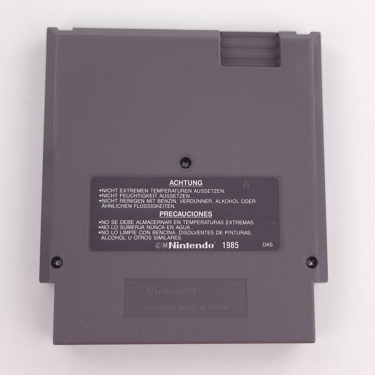 NES Spiel R.C. PRO-AM Modul Schuber PAL-B NOE