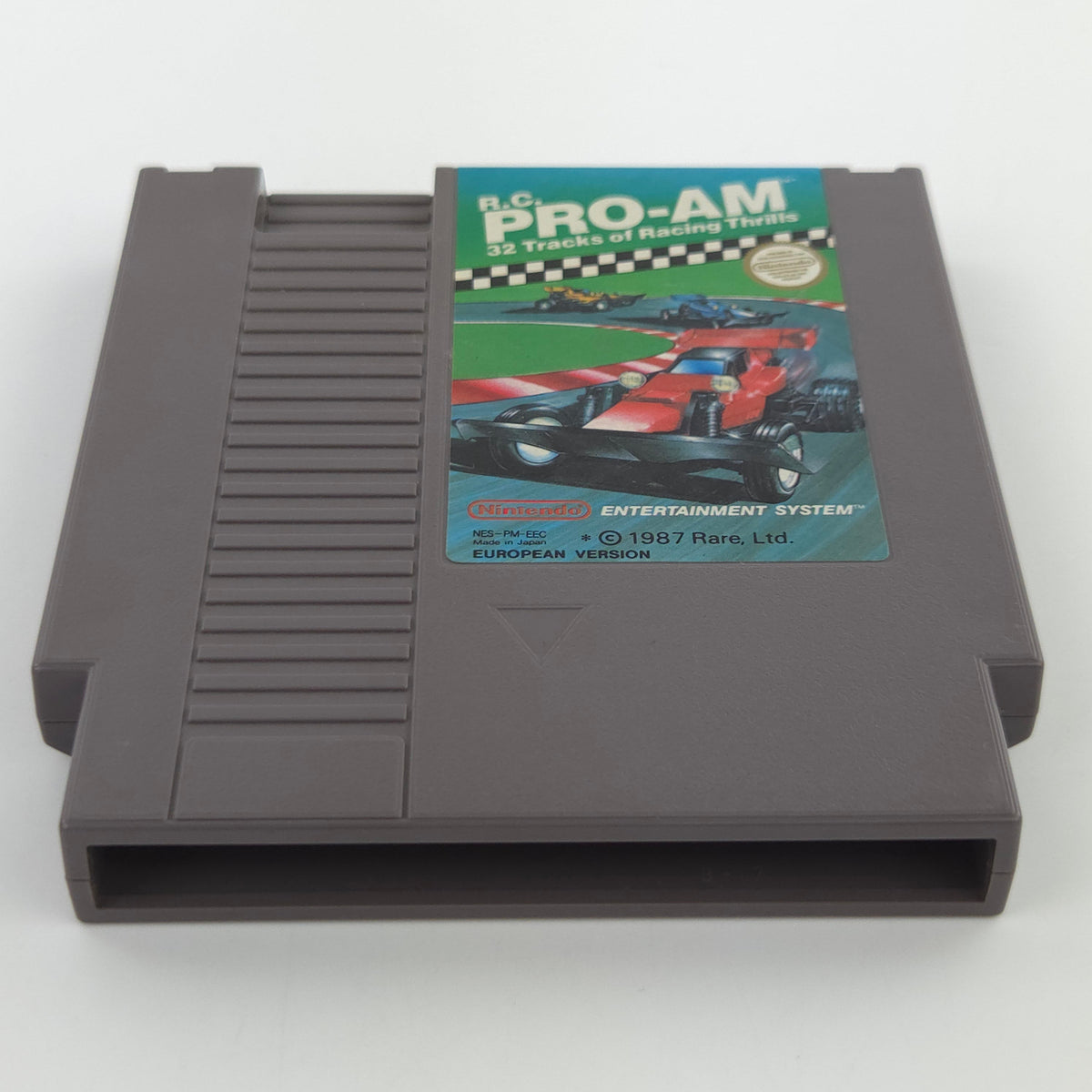 Nintendo NES Spiel R.C. PRO-AM Modul Schutzhülle PAL-B