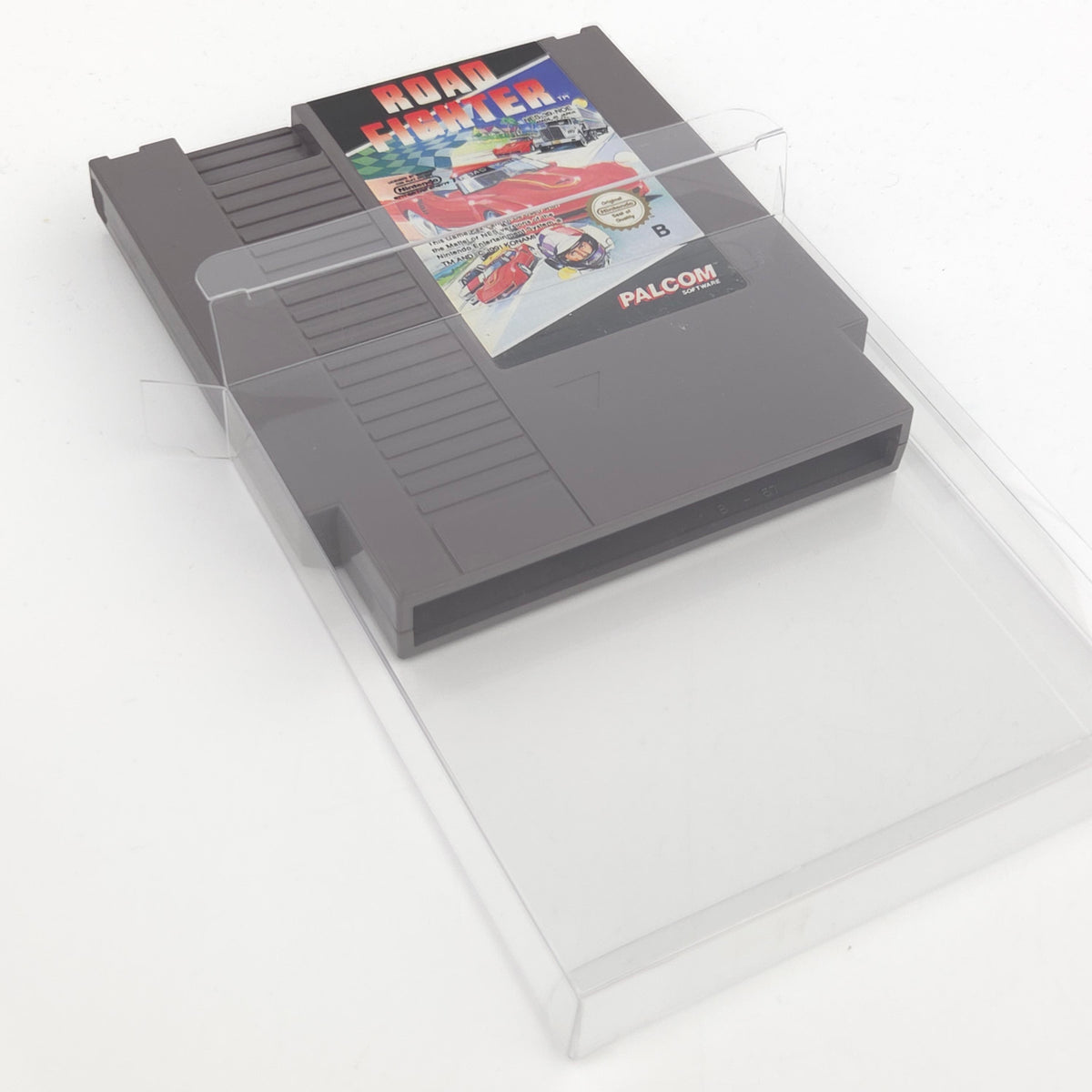 NES Spiel Road Fighter Modul mit Schutzhülle PAL NOE