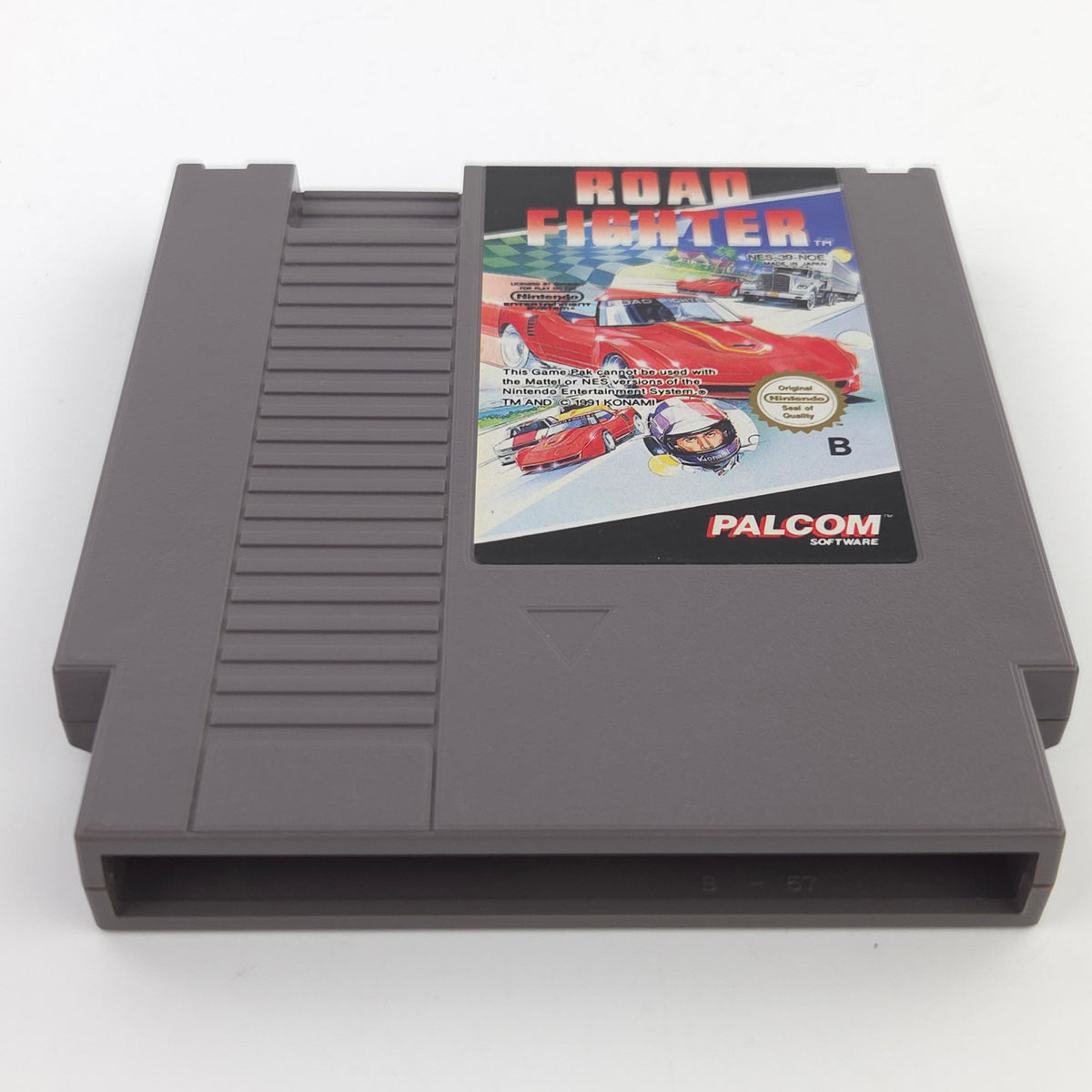 NES Spiel Road Fighter Modul mit Schutzhülle PAL NOE