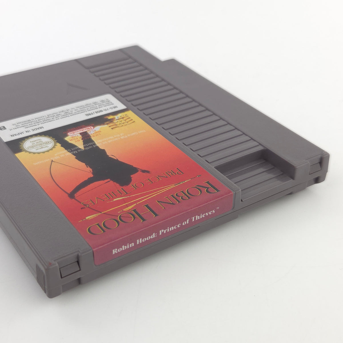 NES Spiel Robin Hood Prince of Thieves PAL NOE Modul