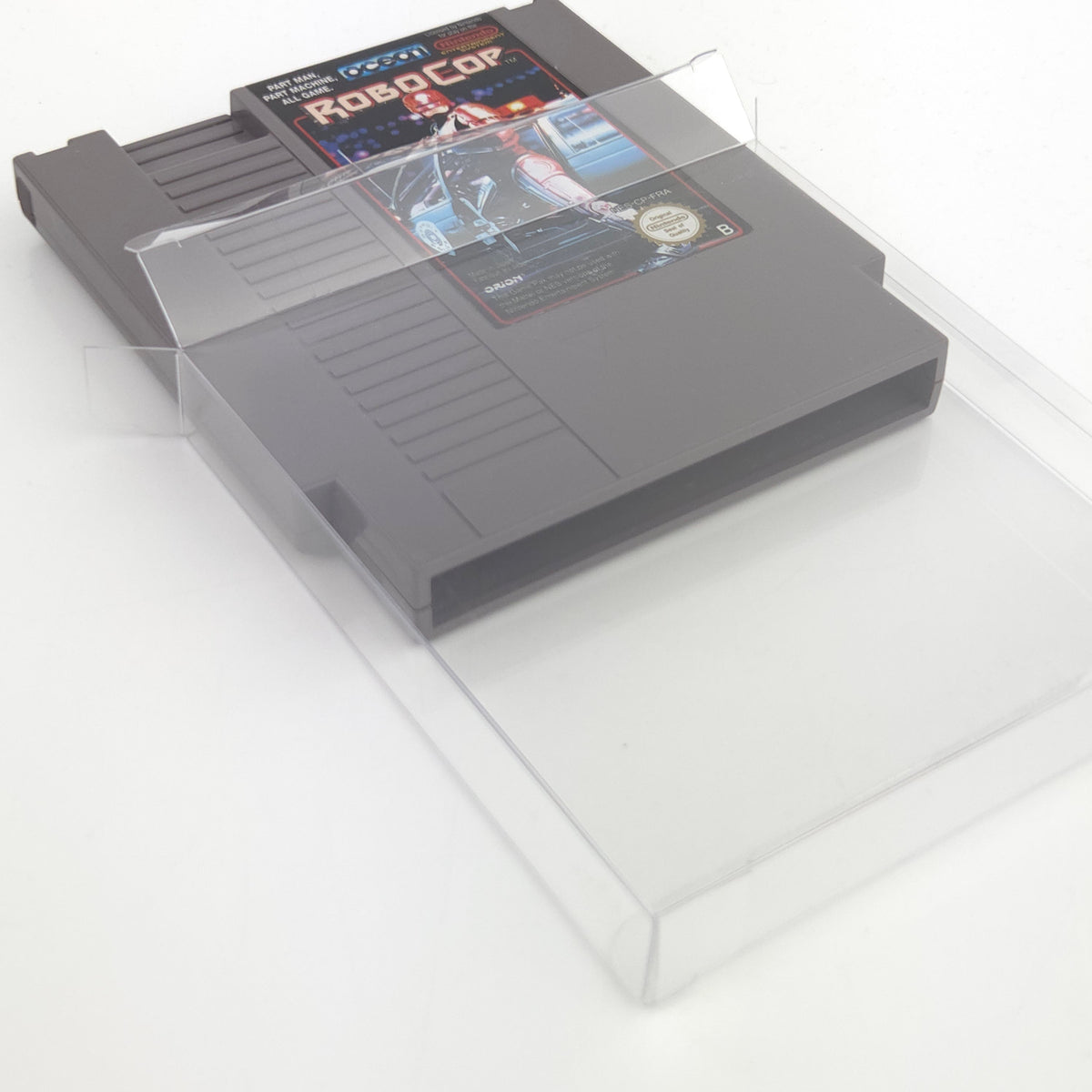 Nintendo NES Spiel Robocop Modul Schutzhülle PAL B FRA