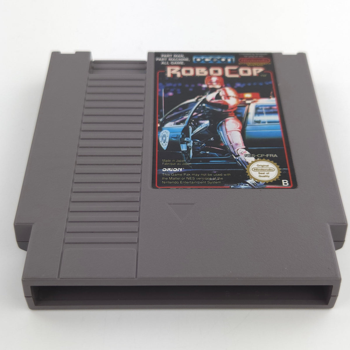 Nintendo NES Spiel Robocop Modul Schutzhülle PAL B FRA