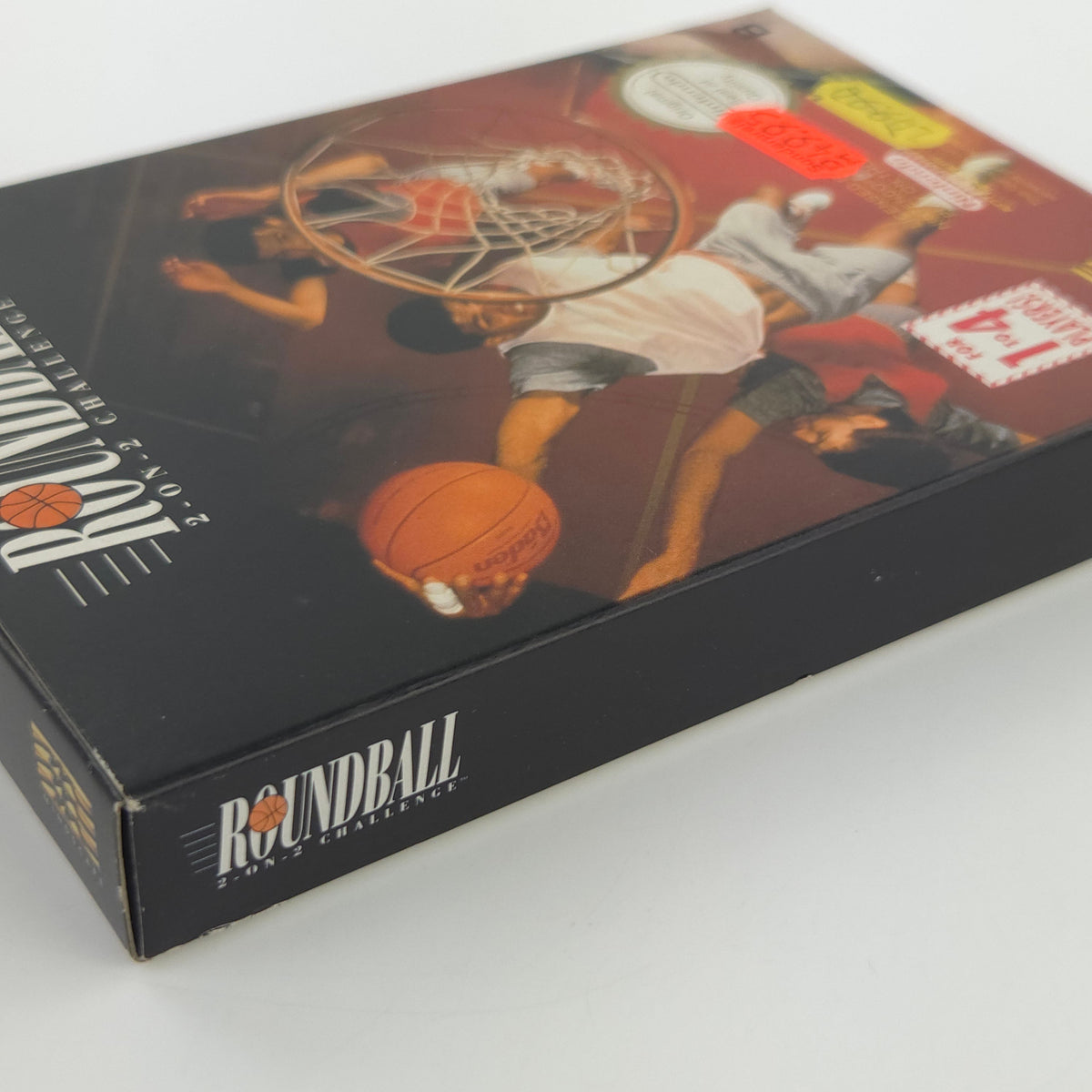 Nintendo NES Spiel Roundball 2 on 2 CIB nahezu neuwertig