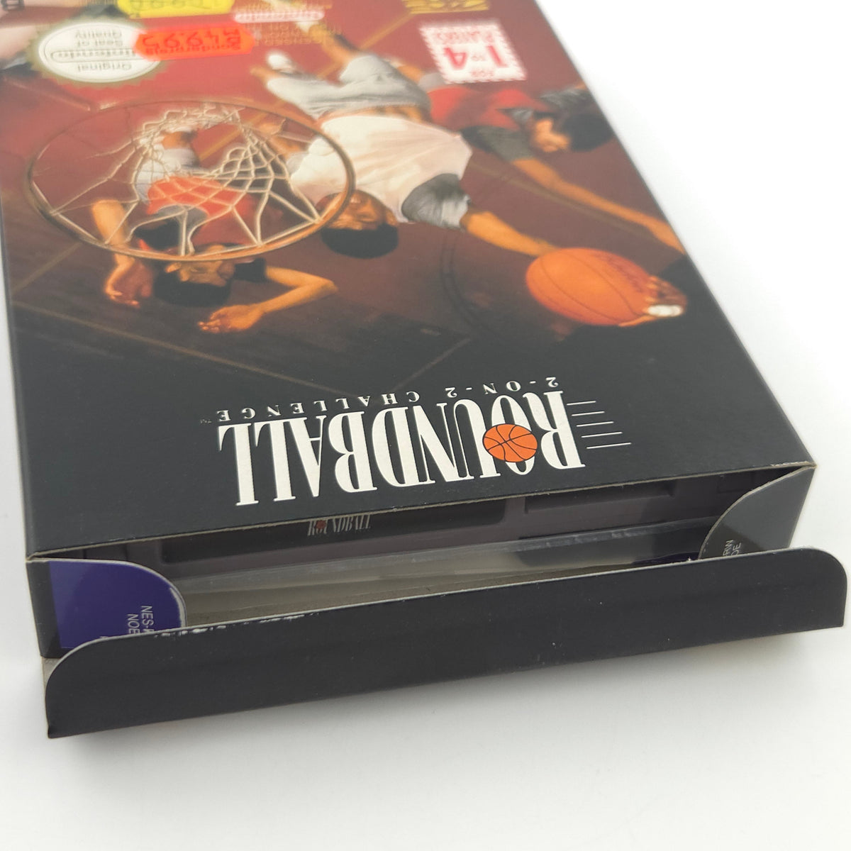 Nintendo NES Spiel Roundball 2 on 2 CIB nahezu neuwertig