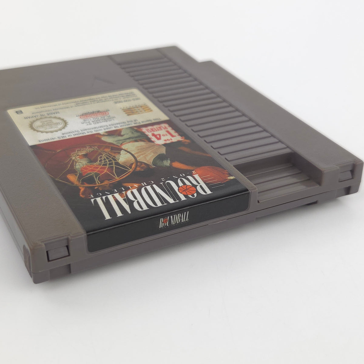 Nintendo NES Spiel Roundball 2 on 2 Challenge PAL NOE