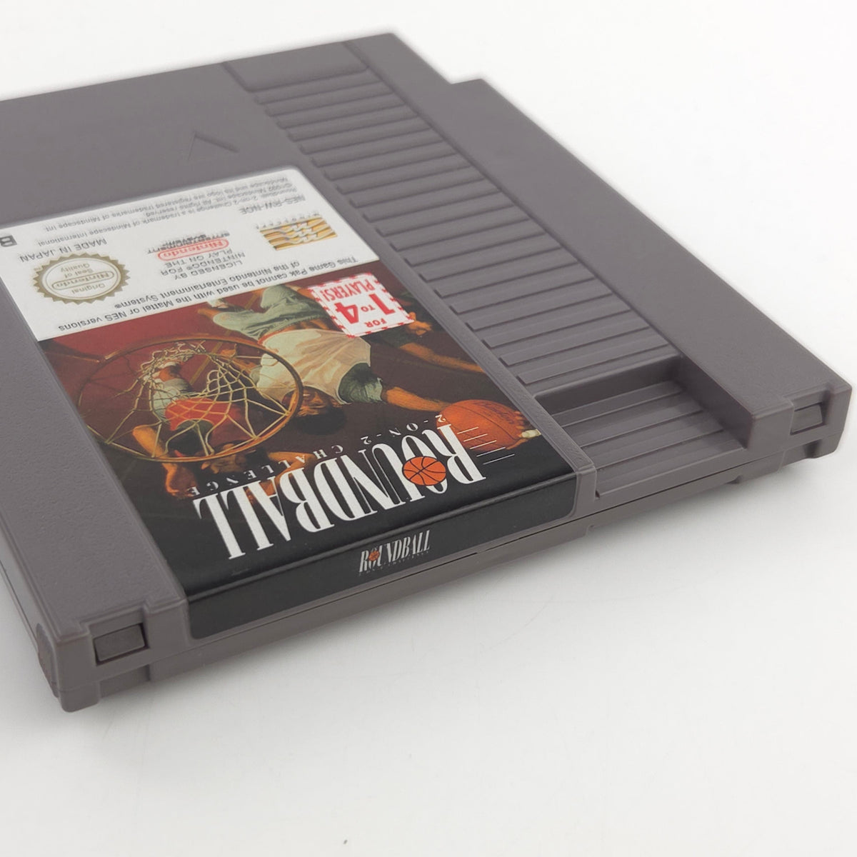 NES Spiel Roundball 2 on 2 Challenge Modul Schutzhülle