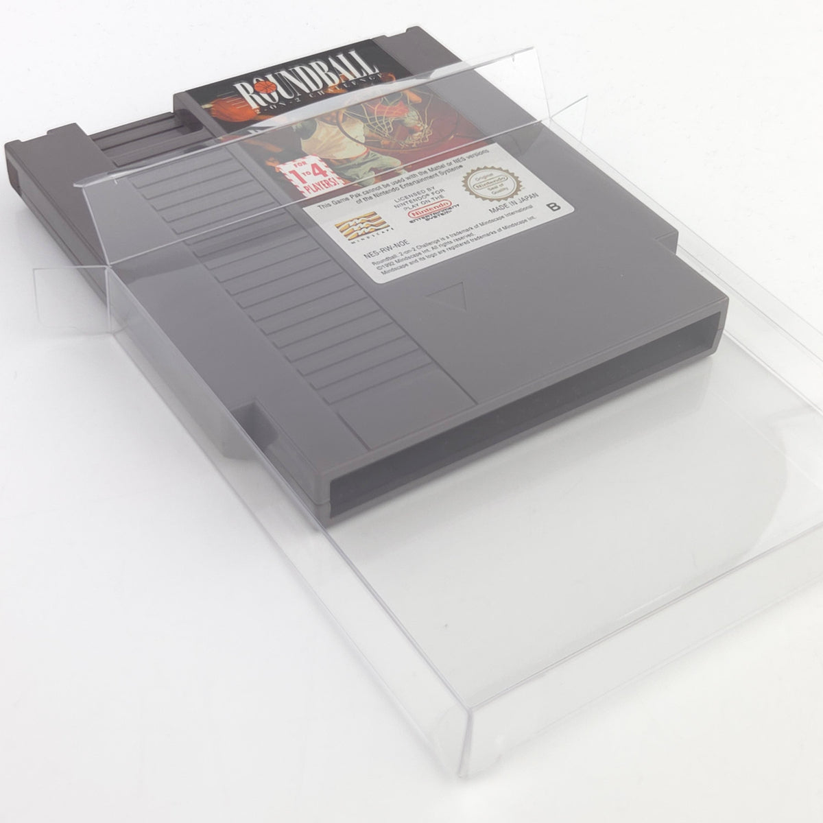 NES Spiel Roundball 2 on 2 Challenge Modul Schutzhülle