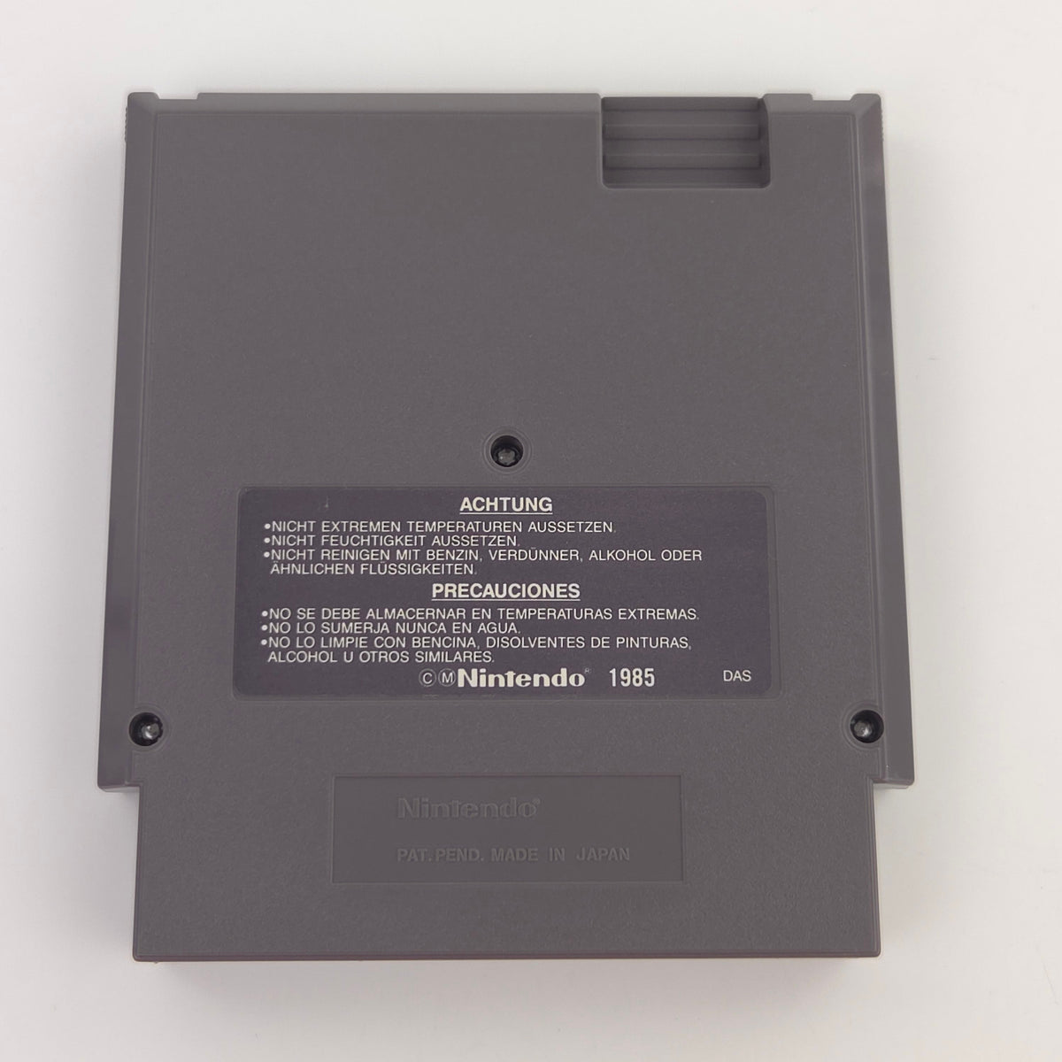 NES Spiel Shadow Warriors Modul Schuber PAL B FRG