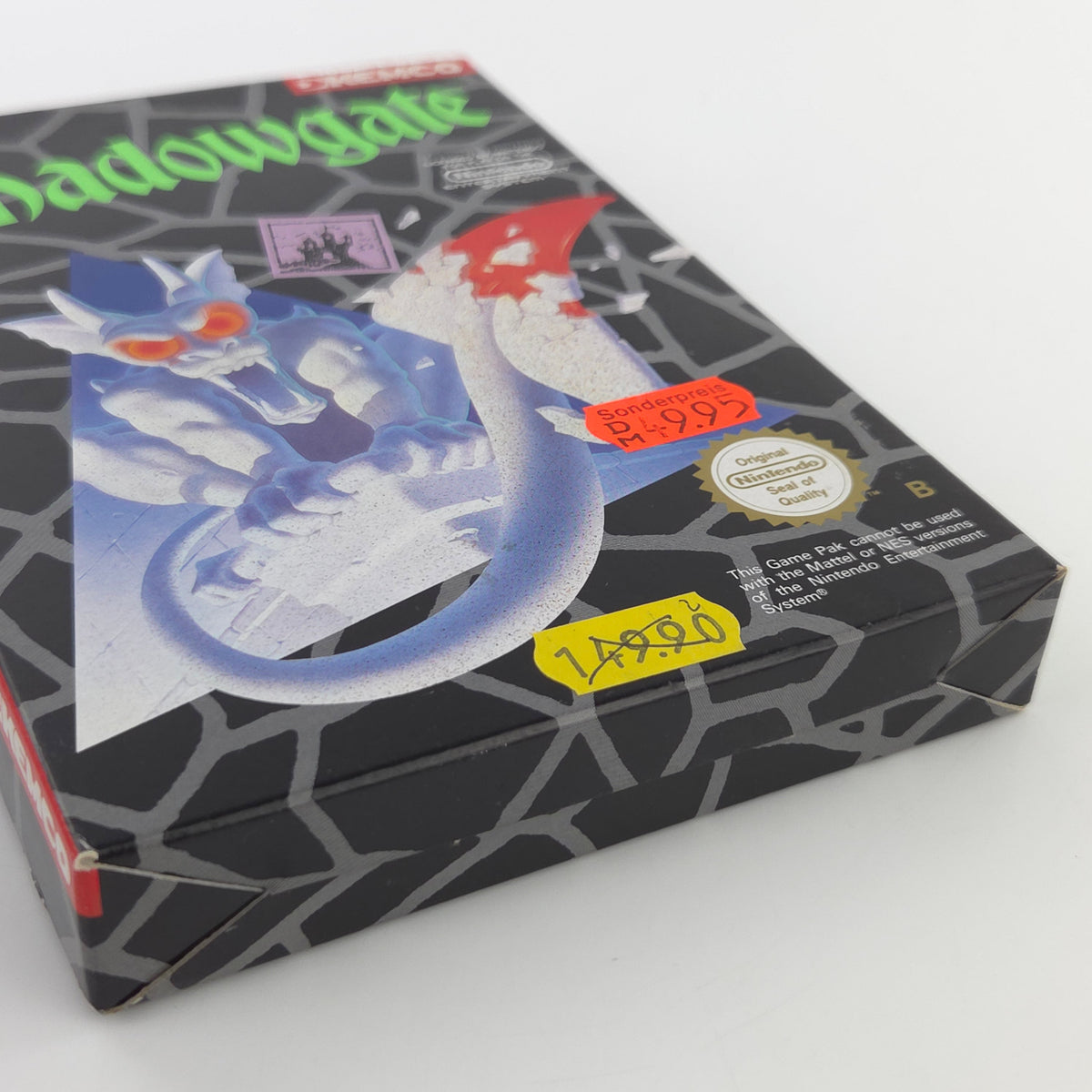 Nintendo NES Spiel Shadowgate CIB nahezu neuwertig