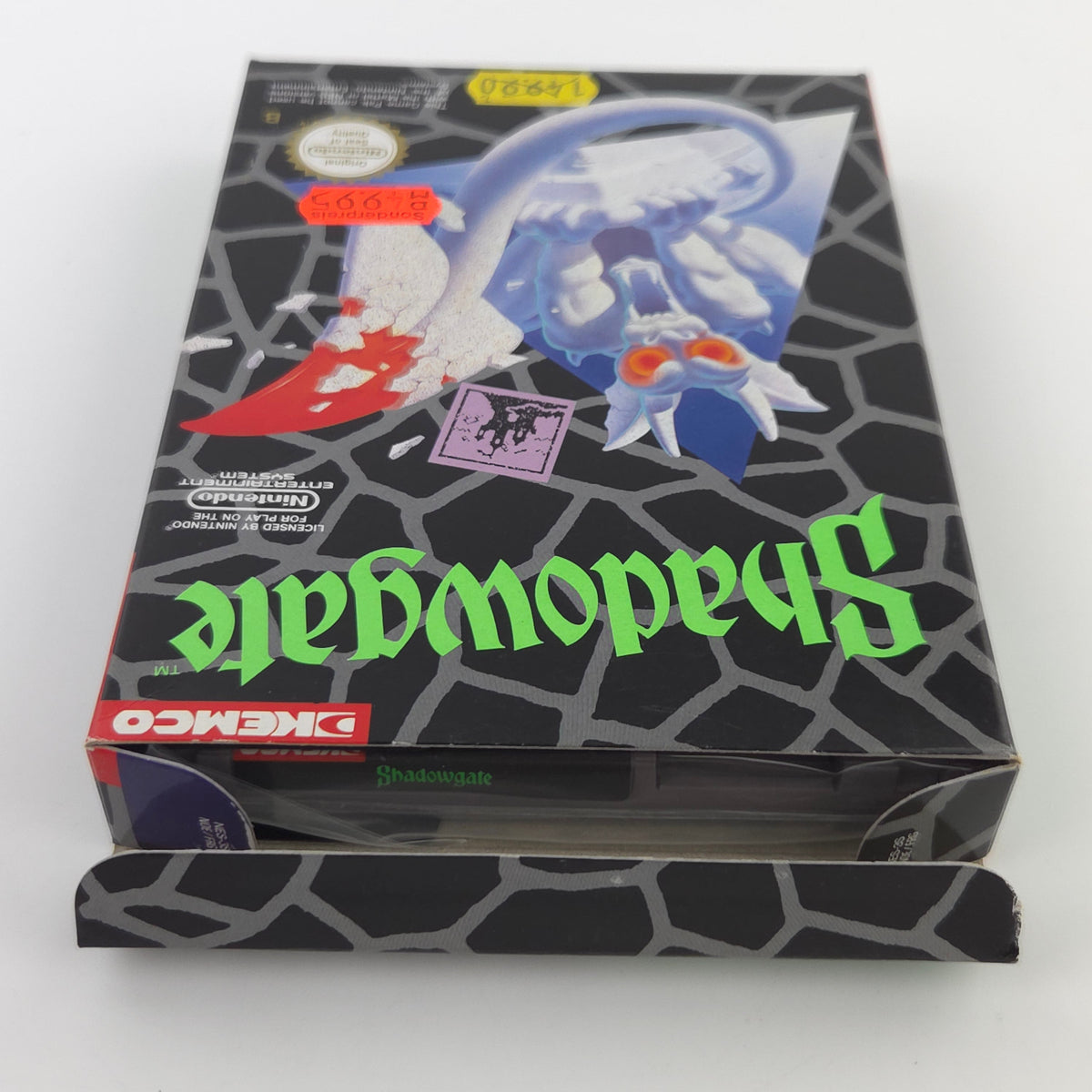 Nintendo NES Spiel Shadowgate CIB nahezu neuwertig
