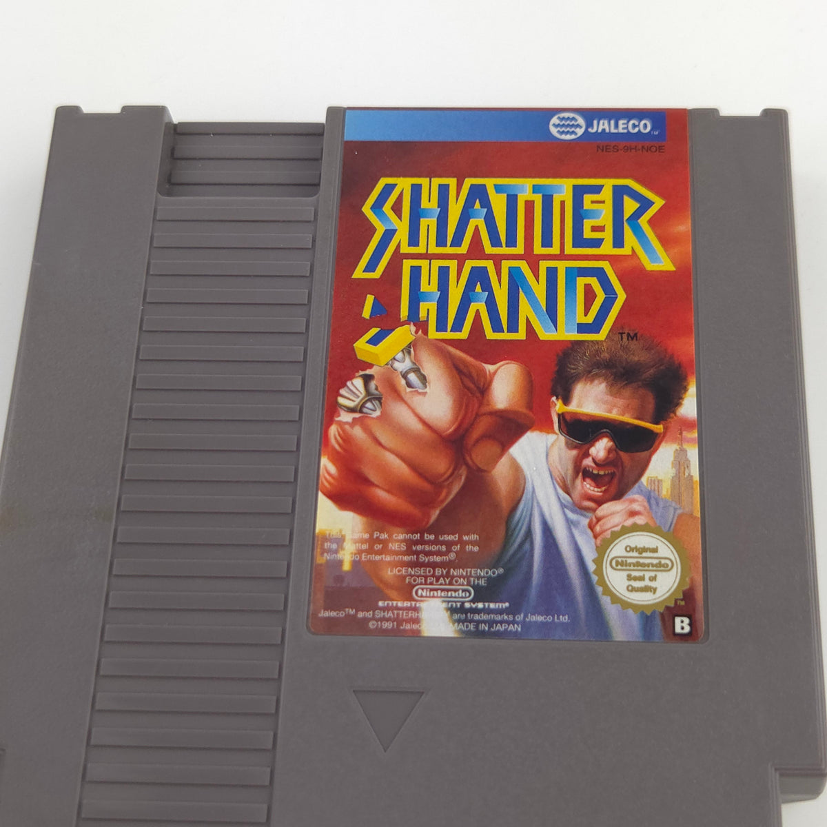NES Spiel Shatterhand Modul Schutzhülle JALECO PAL NOE