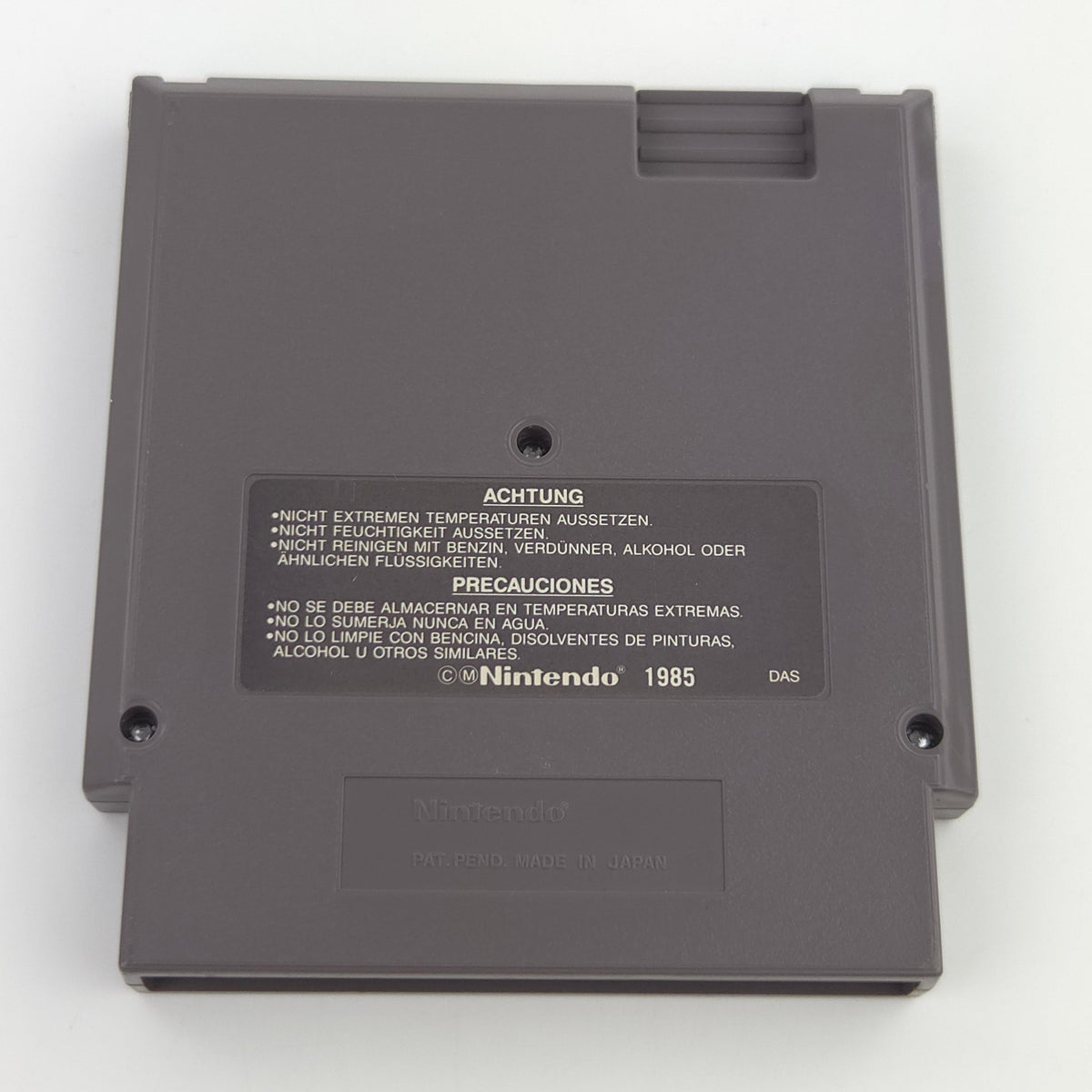 NES Spiel Shatterhand Modul Schutzhülle JALECO PAL NOE