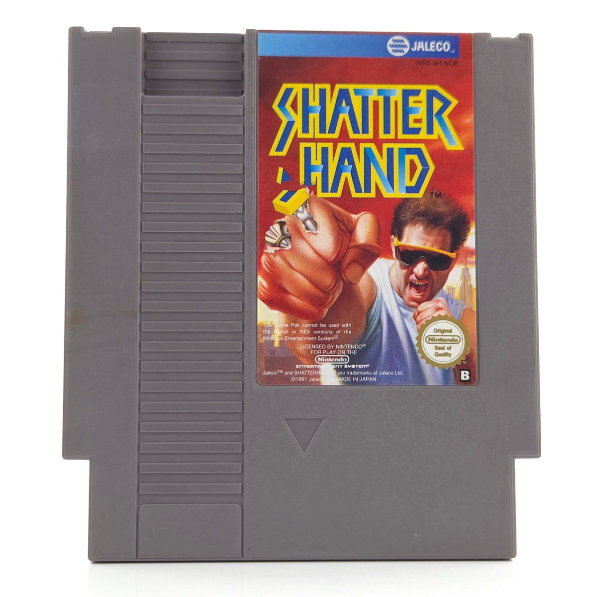 NES Spiel Shatterhand Modul Schutzhülle JALECO PAL NOE
