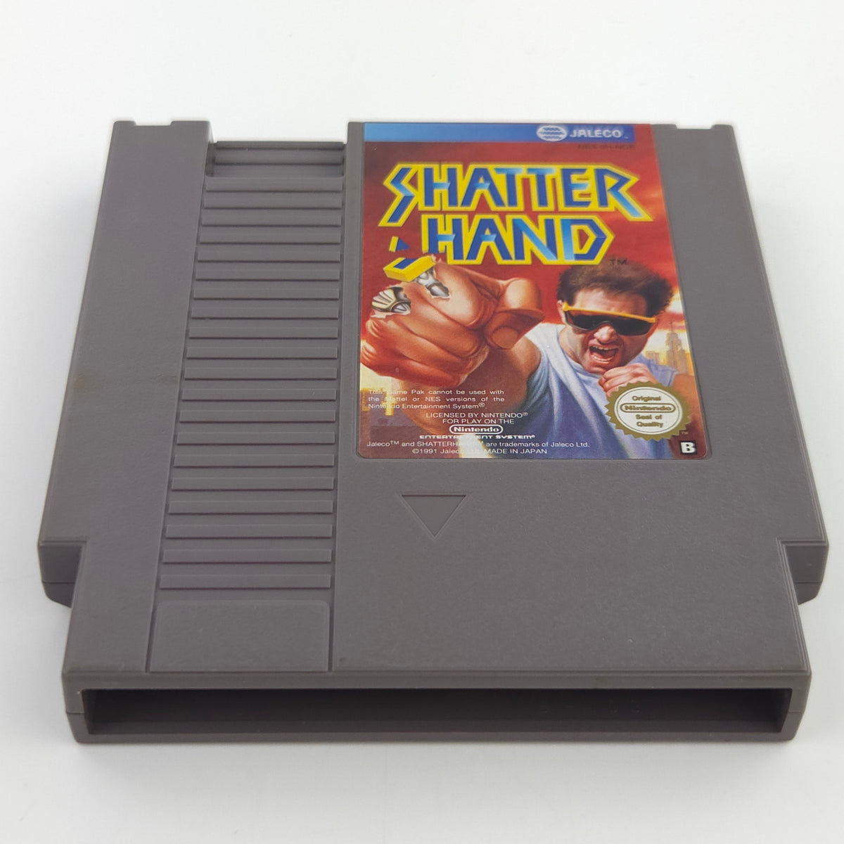 NES Spiel Shatterhand Modul Schutzhülle JALECO PAL NOE