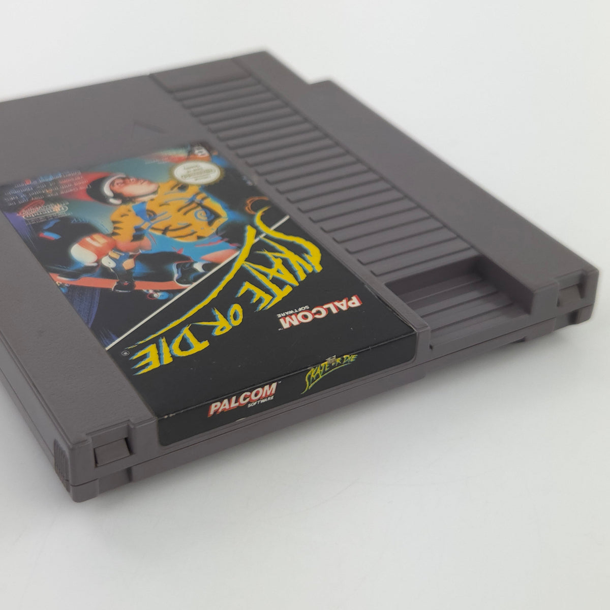 Nintendo NES Spiel Skate or Die Modul Schutzhülle PAL-B