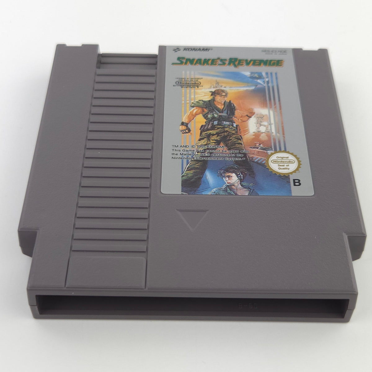 NES Spiel Snake´s Revenge Modul Schutzhülle PAL NOE