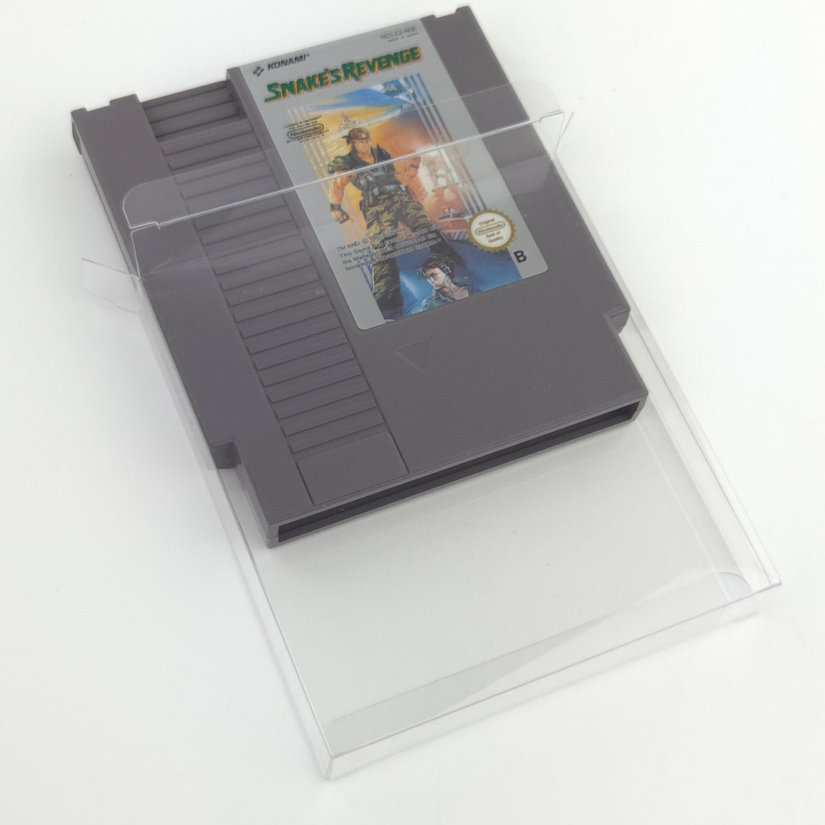 NES Spiel Snake´s Revenge Modul Schutzhülle PAL NOE