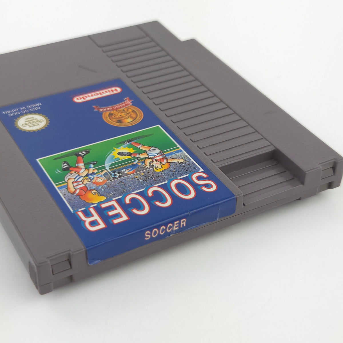 Nintendo NES Spiel Soccer Modul Schutzhülle PAL NOE