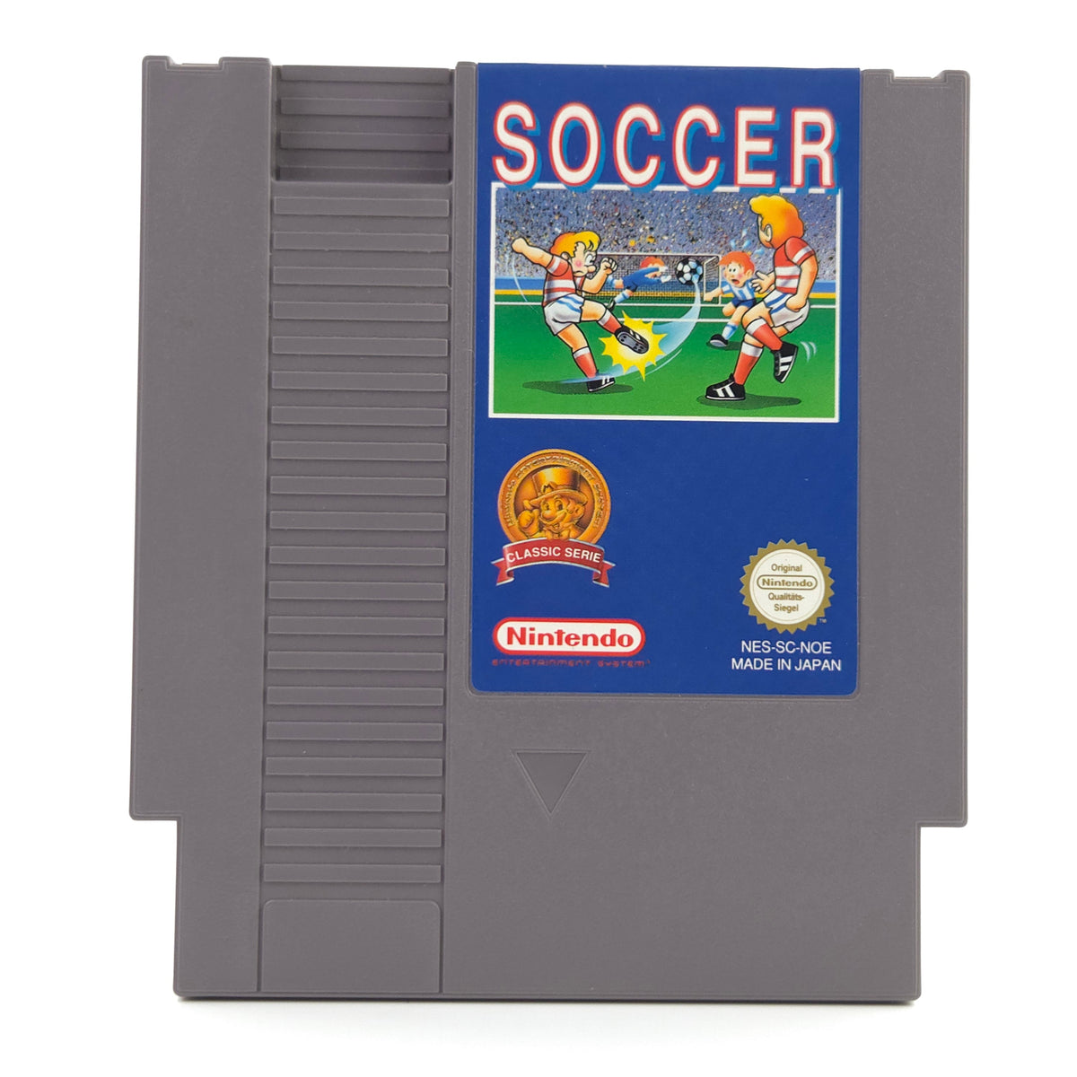 Nintendo NES Spiel Soccer Modul Schutzhülle PAL NOE