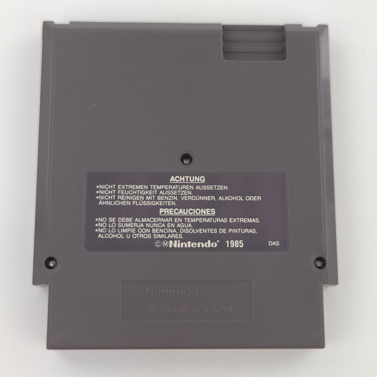 Nintendo NES Spiel Solar Jetman Modul Cartridge NOE