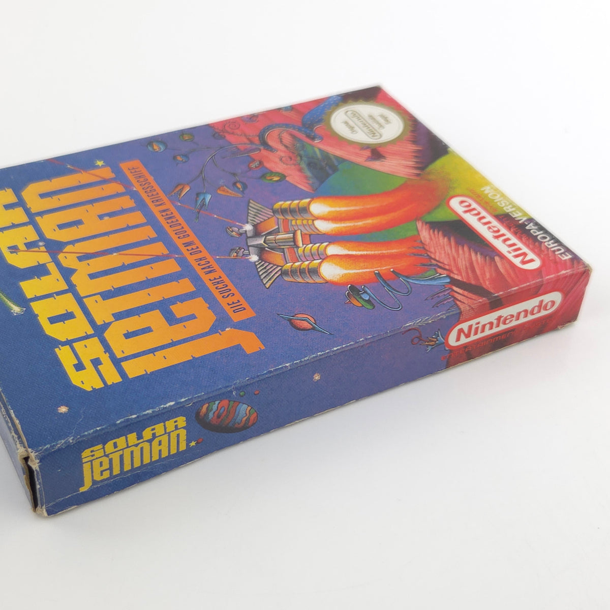 Nintendo NES Spiel: Solar Jetman - OVP Anleitung Modul (PAL-B NOE)