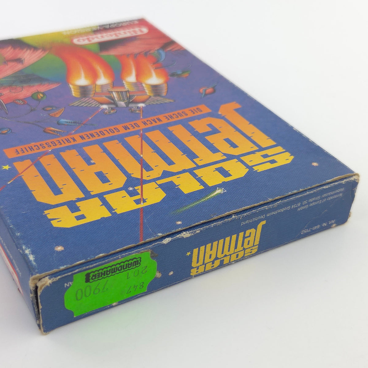 Nintendo NES Spiel: Solar Jetman - OVP Anleitung Modul (PAL-B NOE)