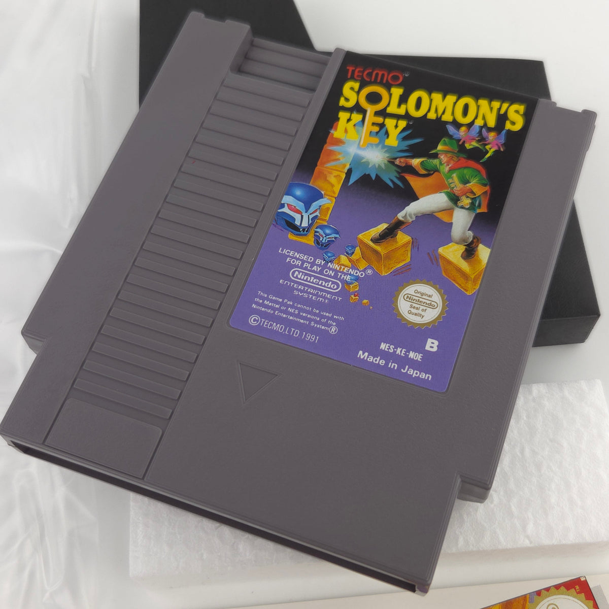 Nintendo NES Spiel Solomons Key nahezu neuwertig OVP