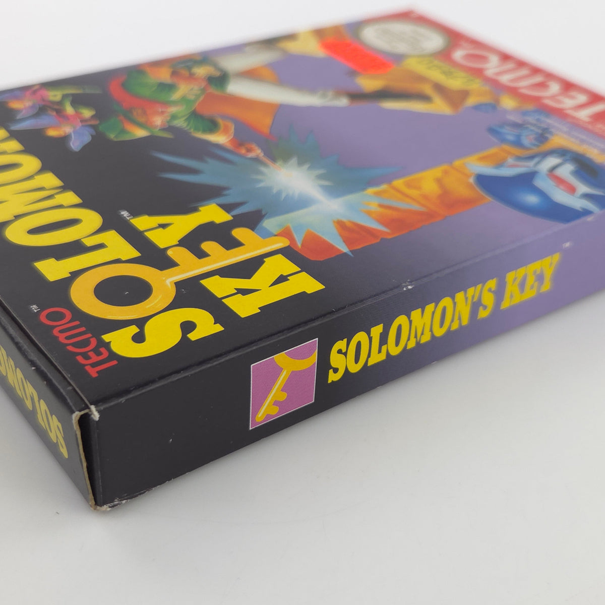 Nintendo NES Spiel Solomons Key nahezu neuwertig CIB