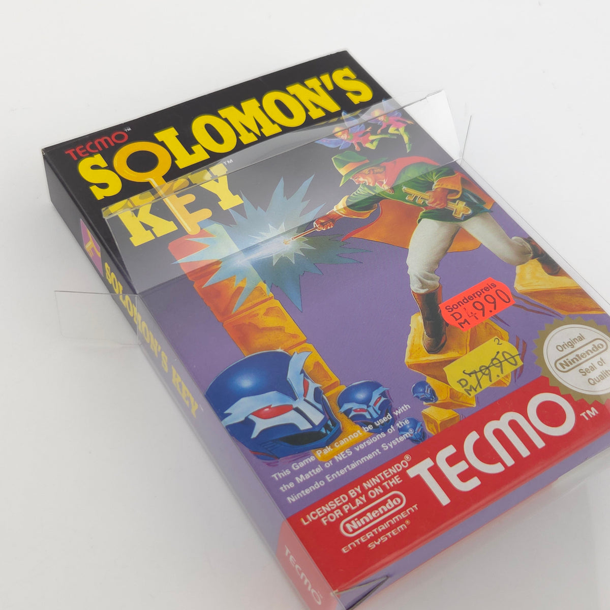 Nintendo NES Spiel Solomons Key nahezu neuwertig OVP