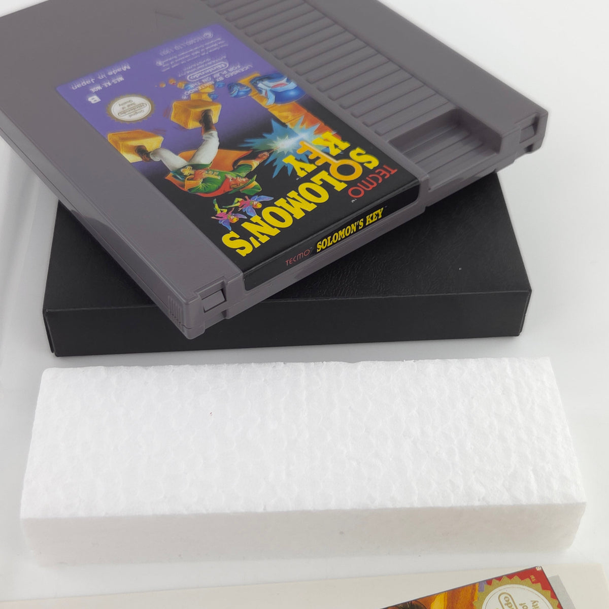 Nintendo NES Spiel Solomons Key nahezu neuwertig CIB