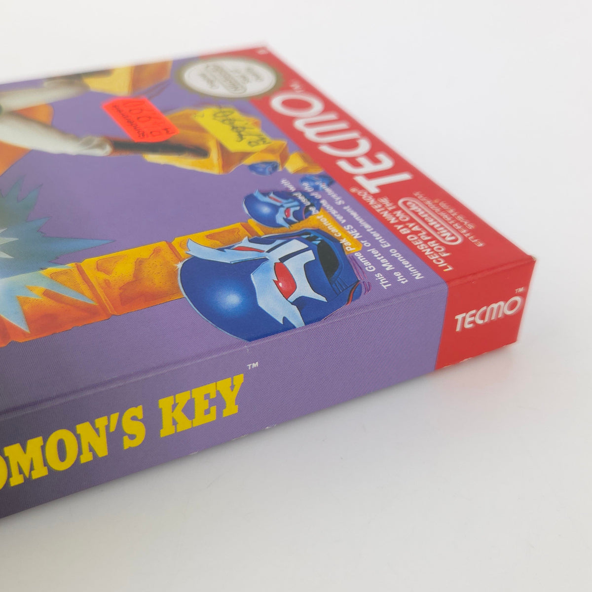 Nintendo NES Spiel Solomons Key nahezu neuwertig OVP