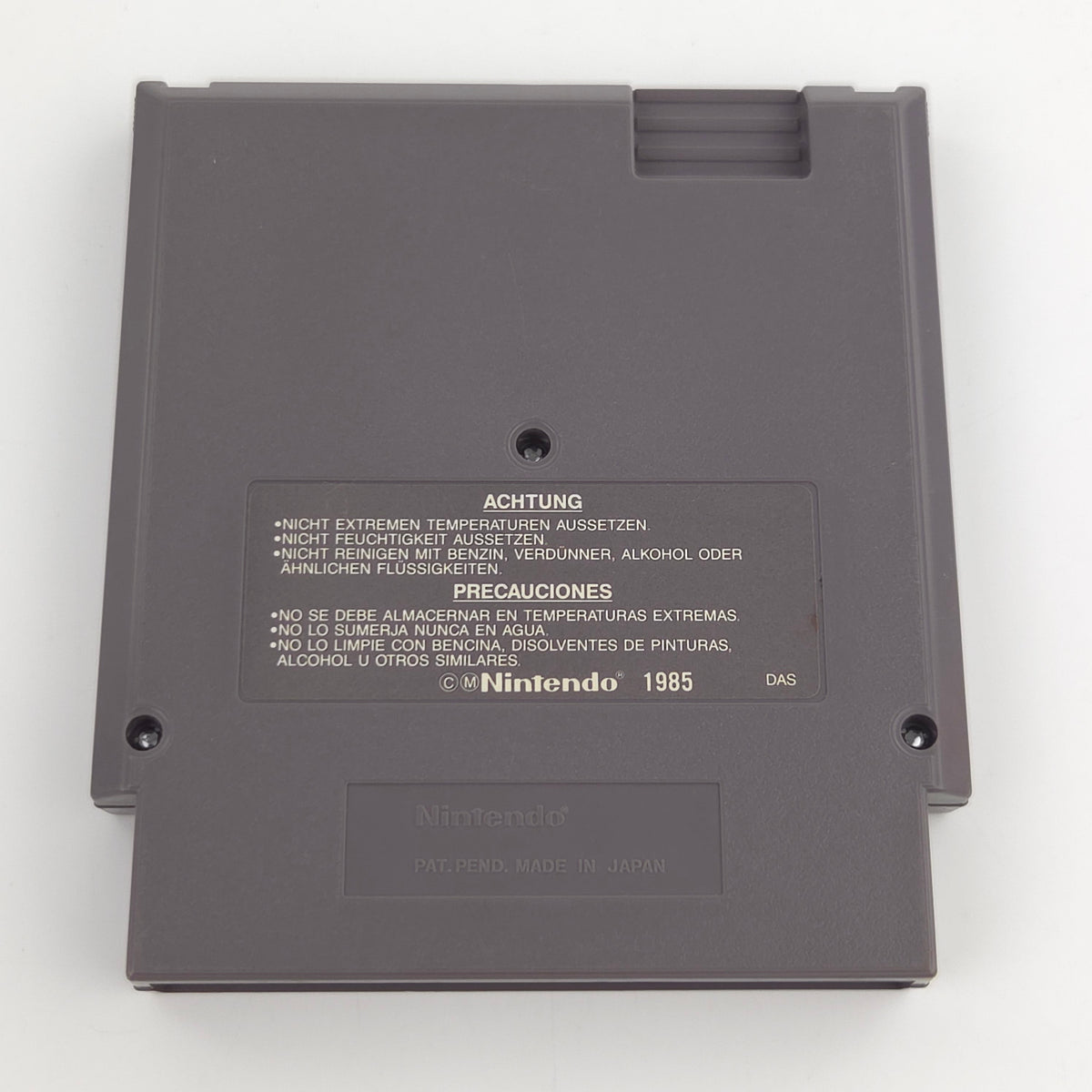 NES Spiel Spider-Man Return of the Sinister Six Modul NOE